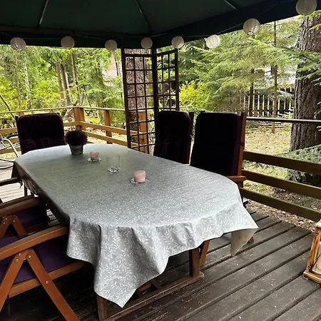 Lesna Chatka Nad Jeziorem Gim Na Mazurach Teerau Exterior photo