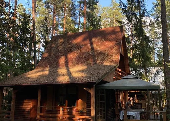 Lesna Chatka Nad Jeziorem Gim Na Mazurach